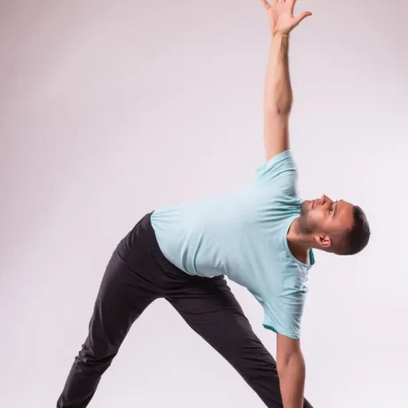 Posture triangle yoga