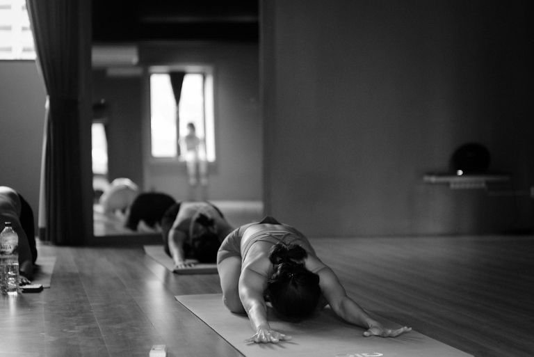 studio de yoga débutant