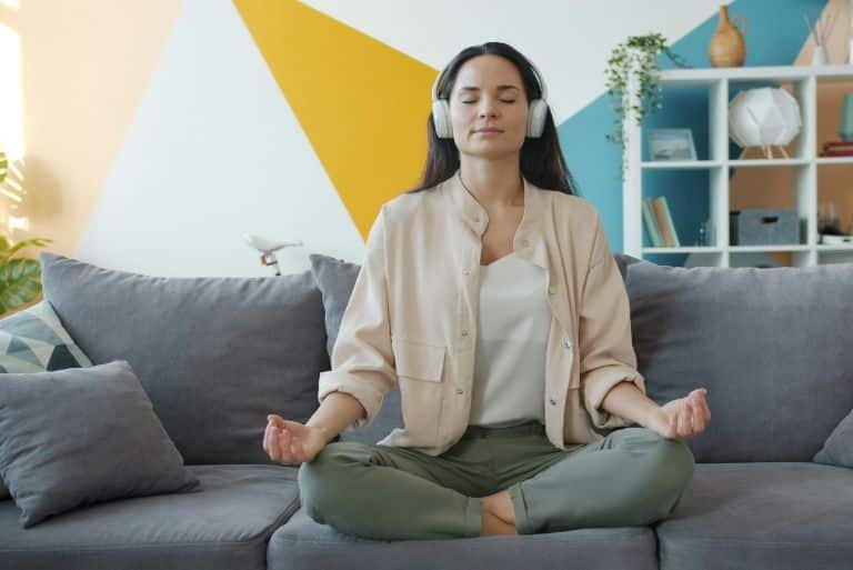 yoga à la maison